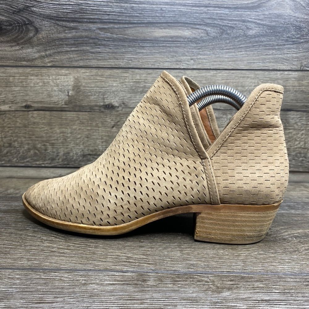 Lucky Brand Baley Women’s Size 9M Brindle Oiled Suede Ankle Bootie 0310LK9031 - Picture 2 of 11